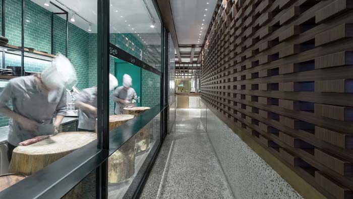 680m2郑州火锅店设计效果图