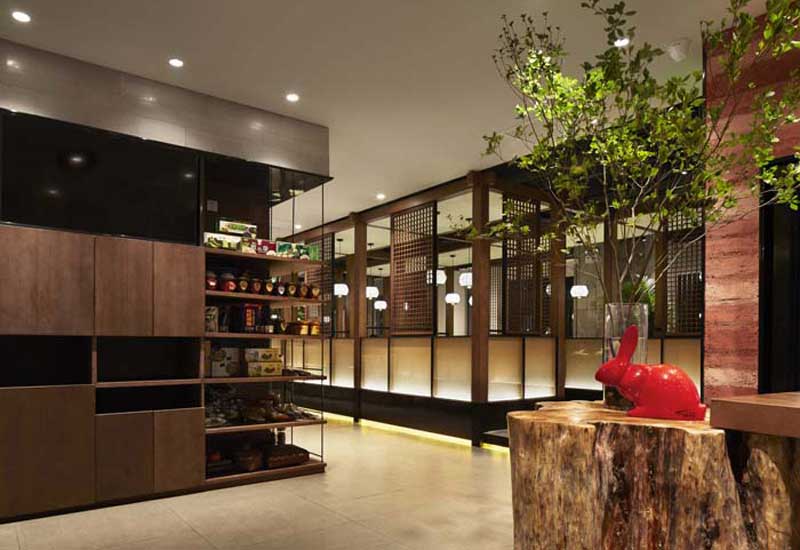 680m2郑州中式餐厅设计效果图